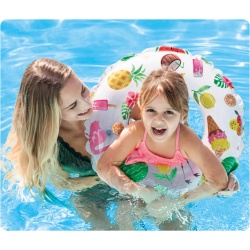 Kółko do pływania z kolorowym nadrukiem 61 cm INTEX 59241