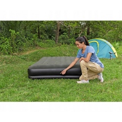 Materac welurowy Pavillo dla dwóch osób 203 x 152 x 36 cm Bestway 67699