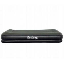 Materac welurowy Pavillo dla dwóch osób 203 x 152 x 36 cm Bestway 67699