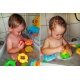 Zestaw zabawek do kąpieli do wanny pływające zwierzątka