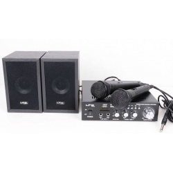Zestaw do karaoke 2 x kolumny mikrofony Bluetooth STAR2 MKII