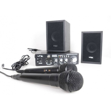 Zestaw do karaoke 2 x kolumny mikrofony Bluetooth STAR2 MKII