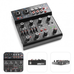 Mikser audio 4-kanałowy USB VMM401 Vonyx Bluetooth