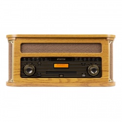 Gramofon odtwarzacz CD kaset Bluetooth Memphis DAB+ FM USB