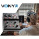 Mikser audio z wbudowaną kartą dźwiękową 3-kanałowy USB Vonyx VMM301 