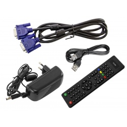 Monitor ekran LED 12.1 cali wejście VGA HDMI głośniki VESA 75mm x 75mm