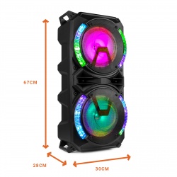 Kolumna mobilna przenośny głośnik Fenton LIVE280 z Bluetooth