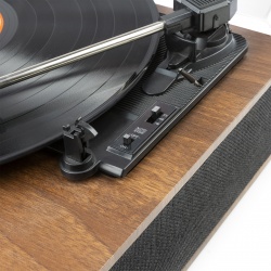 Gramofon retro z Bluetooth HQ RP161 drewno orzechowe Fenton