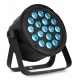 Reflektor LED Slim PAR45 18X 3W 3w1 RGB DMX BeamZ