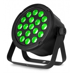 Reflektor LED Slim PAR45 18X 3W 3w1 RGB DMX BeamZ