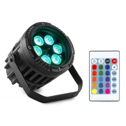 Reflektor zewnętrzny BWA63 LED AluPAR IP65 6x3W RGB IP65