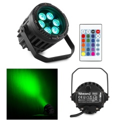 Reflektor zewnętrzny BWA63 LED AluPAR IP65 6x3W RGB IP65