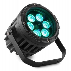 Reflektor zewnętrzny BWA63 LED AluPAR IP65 6x3W RGB IP65