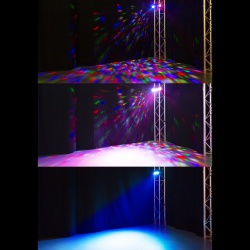 Efekt imprezowy LED LightBox7 2-w-1 RGBAWP Beamz