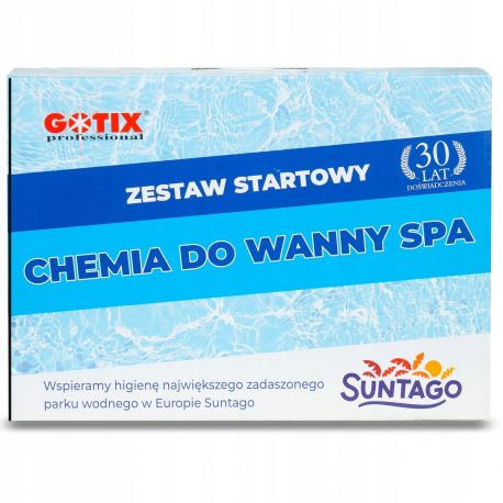 Zestaw startowy chemii chemia basenowa starter set do SPA