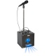Aktywny zestaw karaoke z efektem LED mikrofonem i statywem