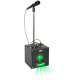 Aktywny zestaw karaoke z efektem LED mikrofonem i statywem