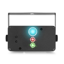 Laser dyskotekowy Athena RG Gobo z baterią Beamz