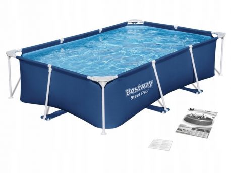 Ogrodowy basen prostokątny 259 x 170 x 61 cm Bestway 56403N