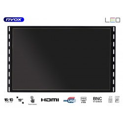 Monitor do zabudowy OPEN FRAME 19 cali LED VGA DVI HDMI dotykowy ekran