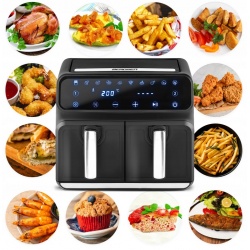 Frytkownica beztłuszczowa z wyświetlaczem BD-653 regulacja temperatury 1700W