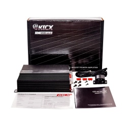 Wzmacniacz jednokanałowy KICX RX1050D ver.2 klasa D