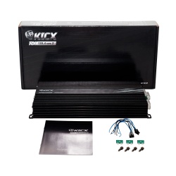 Czterokanałowy wzmacniacz 4x120W samochodowy Kicx RX 120.4 ver.2