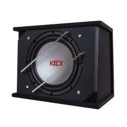 Aktywny subwoofer samochodowy skrzynia basowa Kicx AP 301 BPA 12V 350W