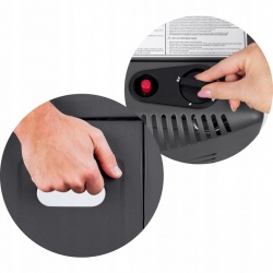 Przenośny składany piecyk gazowy HUMBERG HM-900 moc 4200 W