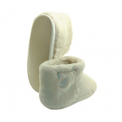 Ogrzewane kapcie domowe w komplecie z bateriami USB GLOVii GQ7M