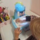 Projektor do rysowania rzutnik slajdy pisaki stolik dla dzieci