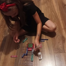 Mały elektronik zestaw doświadczalny edukacyjny świecący układy
