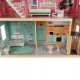 Drewniany domek dla lalek duży 114cm zabawki willa mebelki lalki