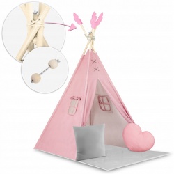 Namiot tipi dla dzieci poduszki Nukido NK-406