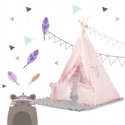 Namiot tipi dla dzieci poduszki Nukido NK-406