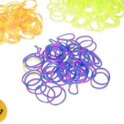 Gumki do robienia bransoletek biżuterii zestaw 3000 szt gumek DIY
