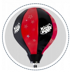 Gruszka bokserska na statywie dla dzieci rękawice zestaw bokserski