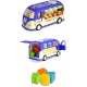 Edukacyjny autobus zabawka interaktywna muzyka sorter samochód