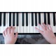 Keyboard organy elektroniczne 61 klawiszy z mikrofonem do nauki