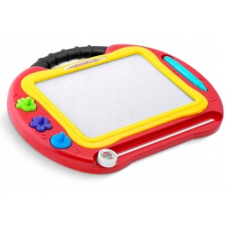 Znikopis tablica magnetyczna stolik do rysowania dla dzieci czerwony