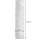 Girlanda sztuczna biała 6m 15cm ozdoba choinkowa łańcuch na poręcz choinkę