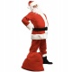 Profesjonalny strój Świętego Mikołaja kostium welurowy zestaw Premium 13 el