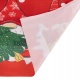 Bieżnik Świąteczny na stół obrus święta 220x40 cm skrzaty krasnal czerwony