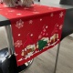 Bieżnik Świąteczny na stół obrus święta 150x40 cm skrzaty krasnal czerwony