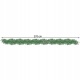 Girlanda sztuczna zielona 280cm ozdoba choinkowa łańcuch na poręcz choinkę