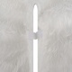 Dywanik pod choinkę mata futerko biały 90 cm okrągły