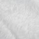 Dywanik pod choinkę mata futerko biały 90 cm okrągły