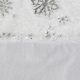 Dywanik pod choinkę mata futerko biały 120 cm okrągły osłona na stojak
