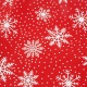 Bieżnik Świąteczny na stół obrus święta 150x35 cm czerwony wigilijny śnieg