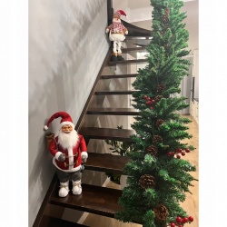 Święty Mikołaj na Święta Świąteczny figurka duży 60 cm ozdoba dekoracja